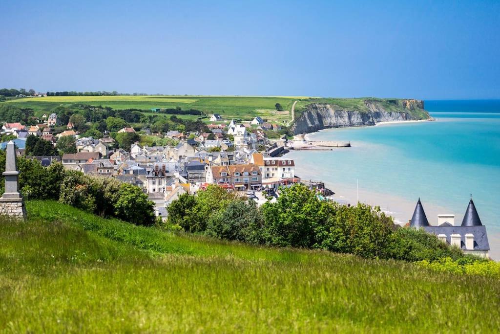 Le Joffre - Studio Sur La Digue En Centre Ville Arromanches-les-Bains Exteriér fotografie